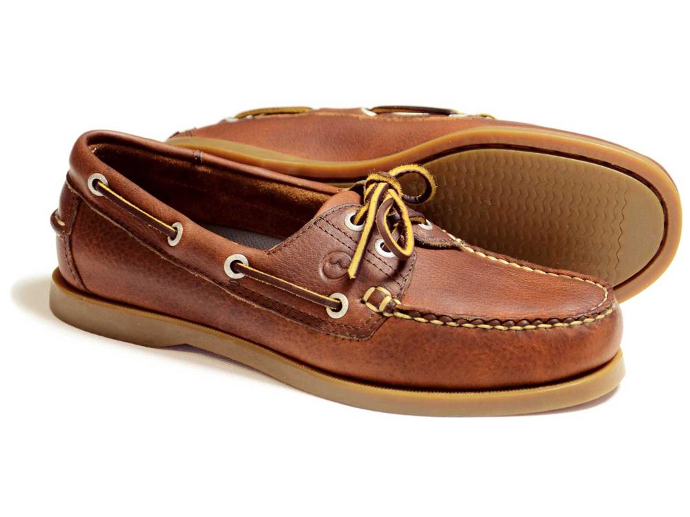 CREEK Orca Bay Mens Deck Shoes Havana Brown