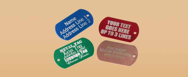 Metal Luggage Tags