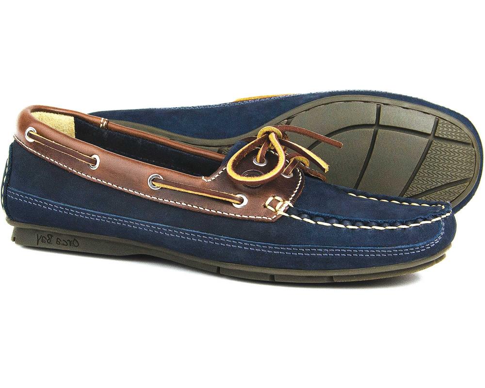 Orca Bay BAHAMA Ladies Indigo/Saddle Deck Shoe