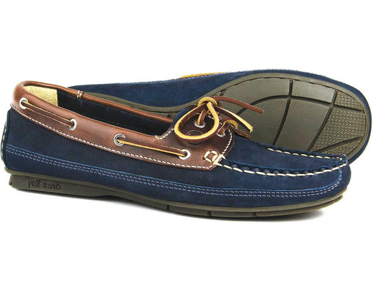 Orca Bay BAHAMA Ladies Indigo/Saddle Deck Shoe