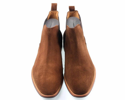 Orca Bay BROMPTON Mens Brown Suede Chelsea Boot