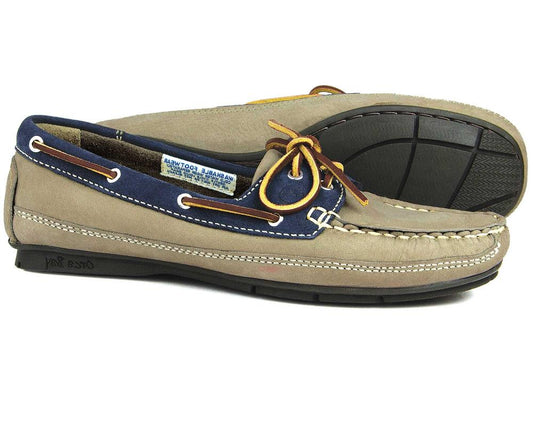 Orca Bay BAHAMA Ladies Indigo/Taupe Deck Shoe