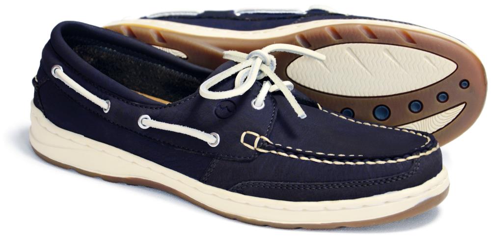 Ladies Boat Shoe - LAGOON Indigo Blue