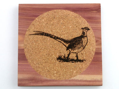 custom wooden drink coaster