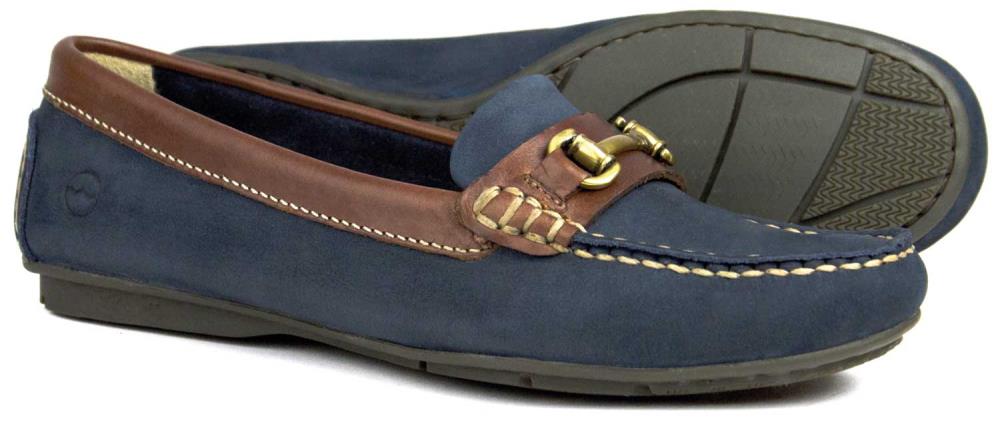 Orca Bay VERONA Ladies Loafers - Navy Nubuck