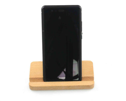 beech wood phone stand