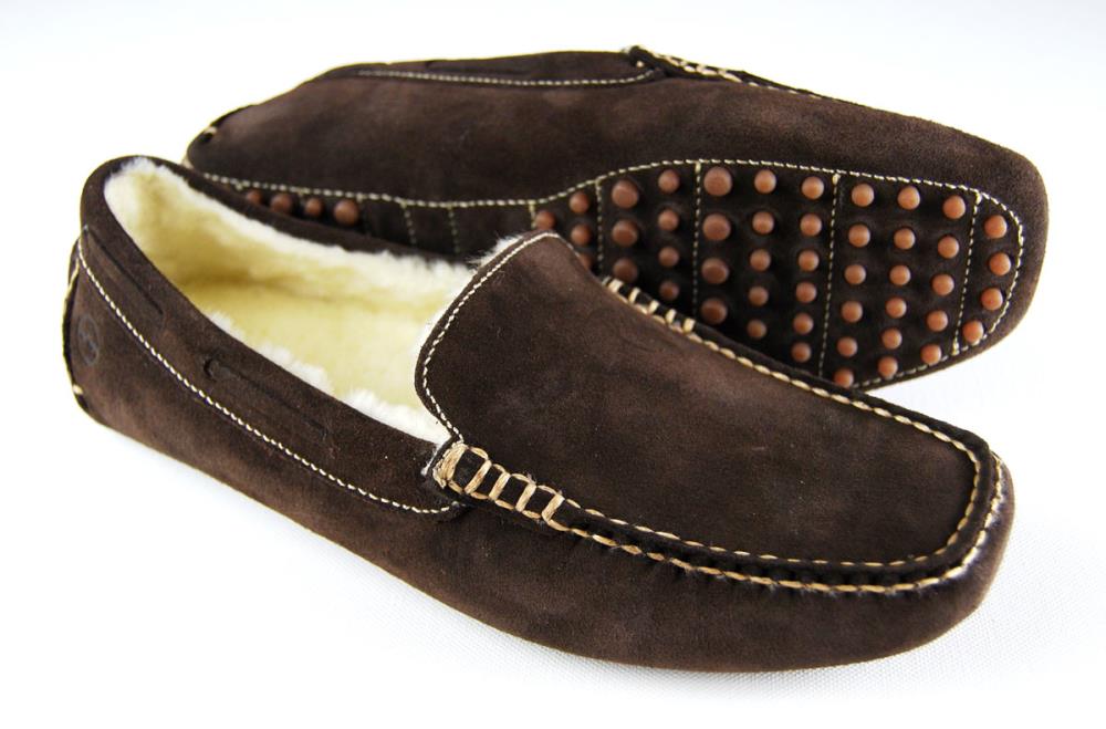 Orca Bay Mohawk - Men's Suede Fleece Lined Slippers