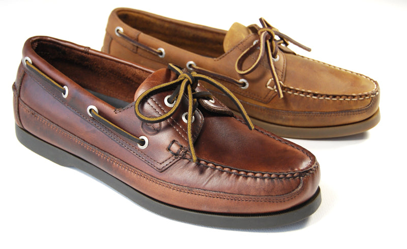 AUGUSTA Mens Boat Shoes in Sand Nubuck by Orca Bay