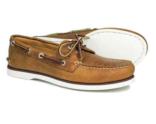 PORTLAND Mens Orca Bay Deck Shoes - Sand Nubuck