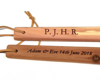 engraved personalised shoe horn