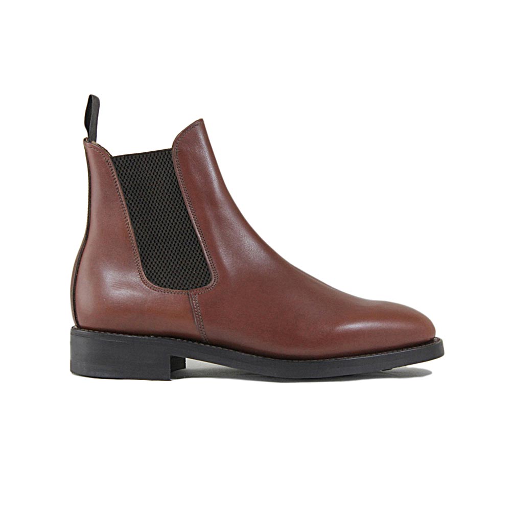 TOWCESTER Men's G Fit Brown Chelsea Boot Side