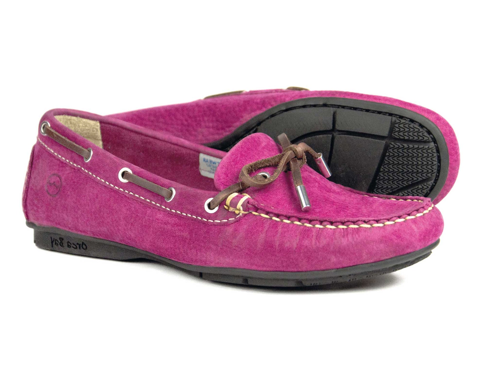 Orca Bay BALLENA Deep Pink Suede Ladies Summer Loafer