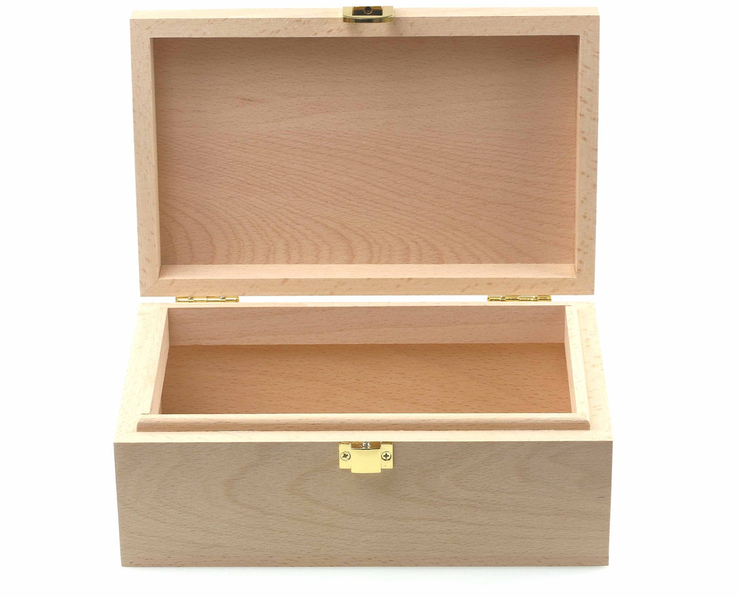 personalised beech wood trinket keepsake box 22x14x9cm