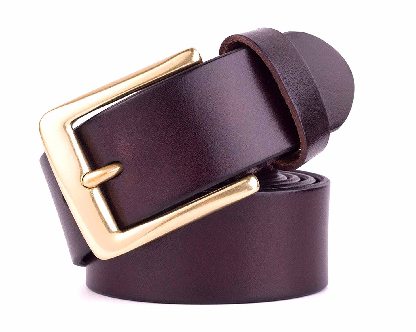 Mens Brown Leather Belts