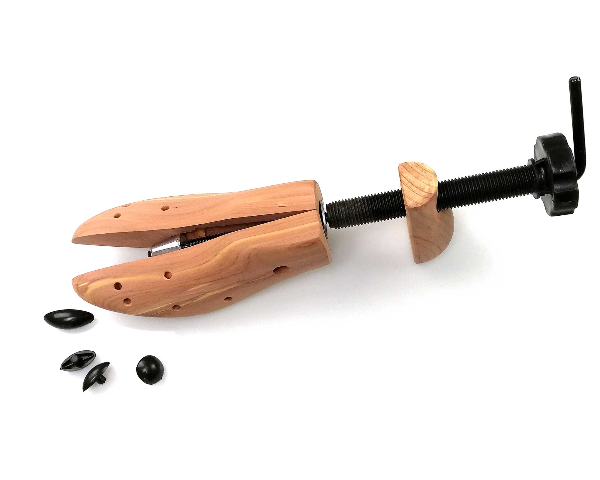 Latest model Ladies cedar wood shoe stretcher with bunion buttons