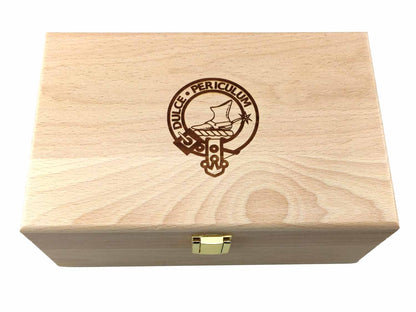 personalised beech wood trinket keepsake box 22x14x9cm