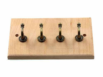 wooden key rack