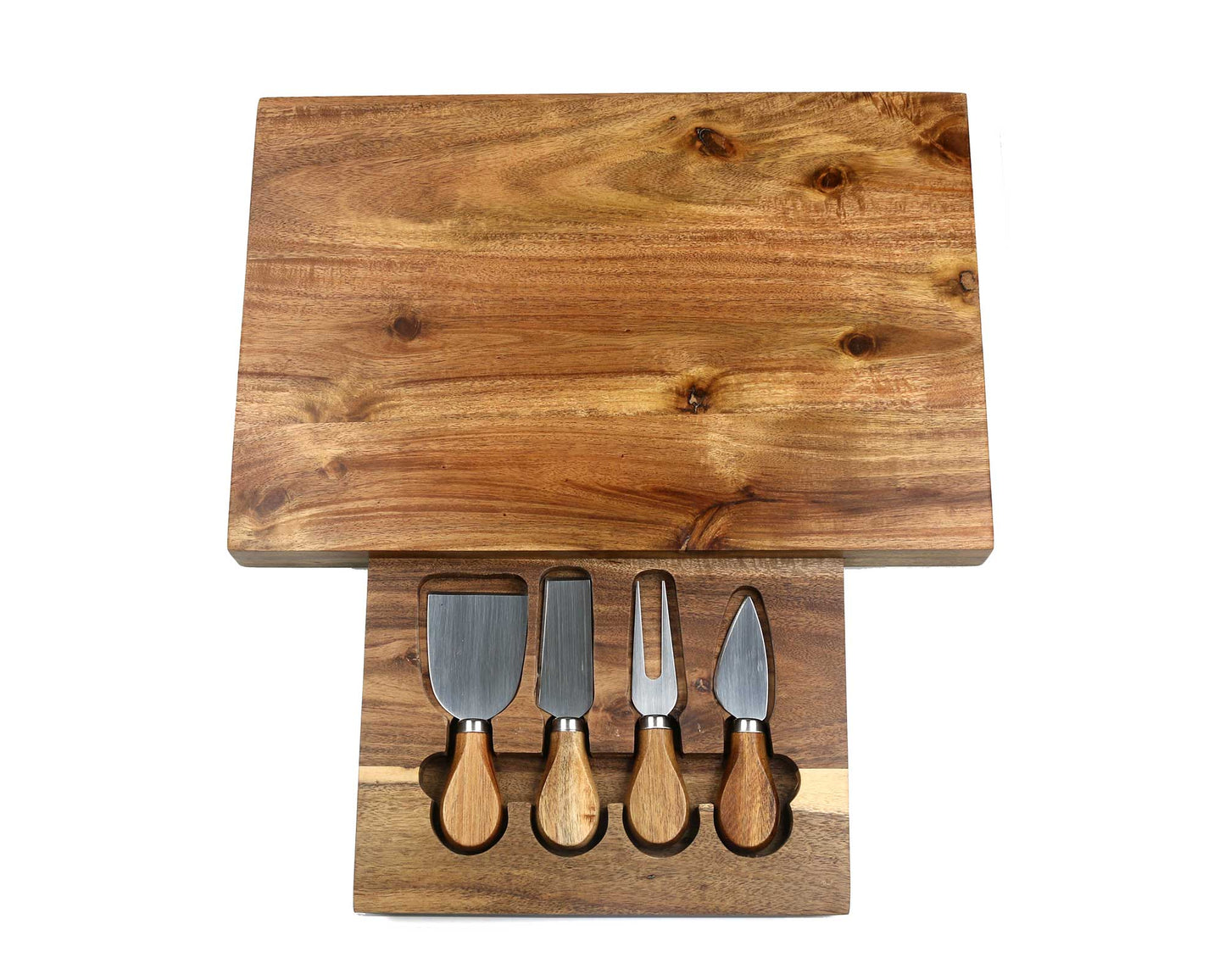 Large Premium Acacia Cheese Board Set