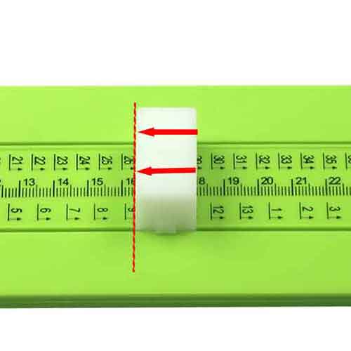 Cathcart Elliot Green Foot Measure Device UK/EU Children to adult EU 17-51 and UK 2-15