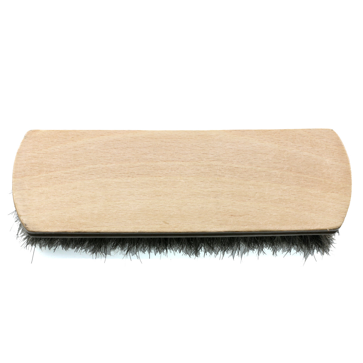 Giant 20cm horse hair and beech wood shoe polish brush