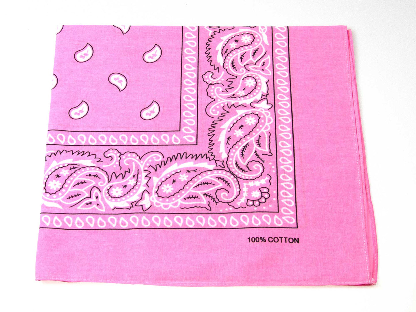 Set of 4 Paisley Pattern Giant Hankies 100% cotton 21 inch square