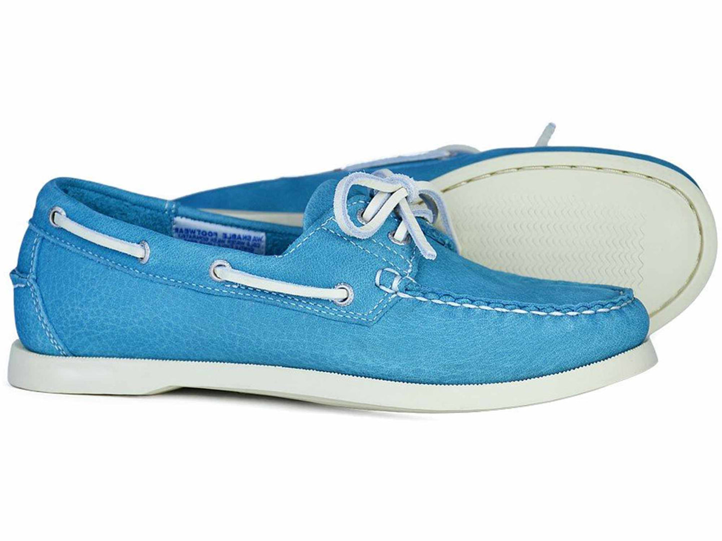 SANDUSKY Ladies Aqua Blue Deck Shoes by Orca Bay