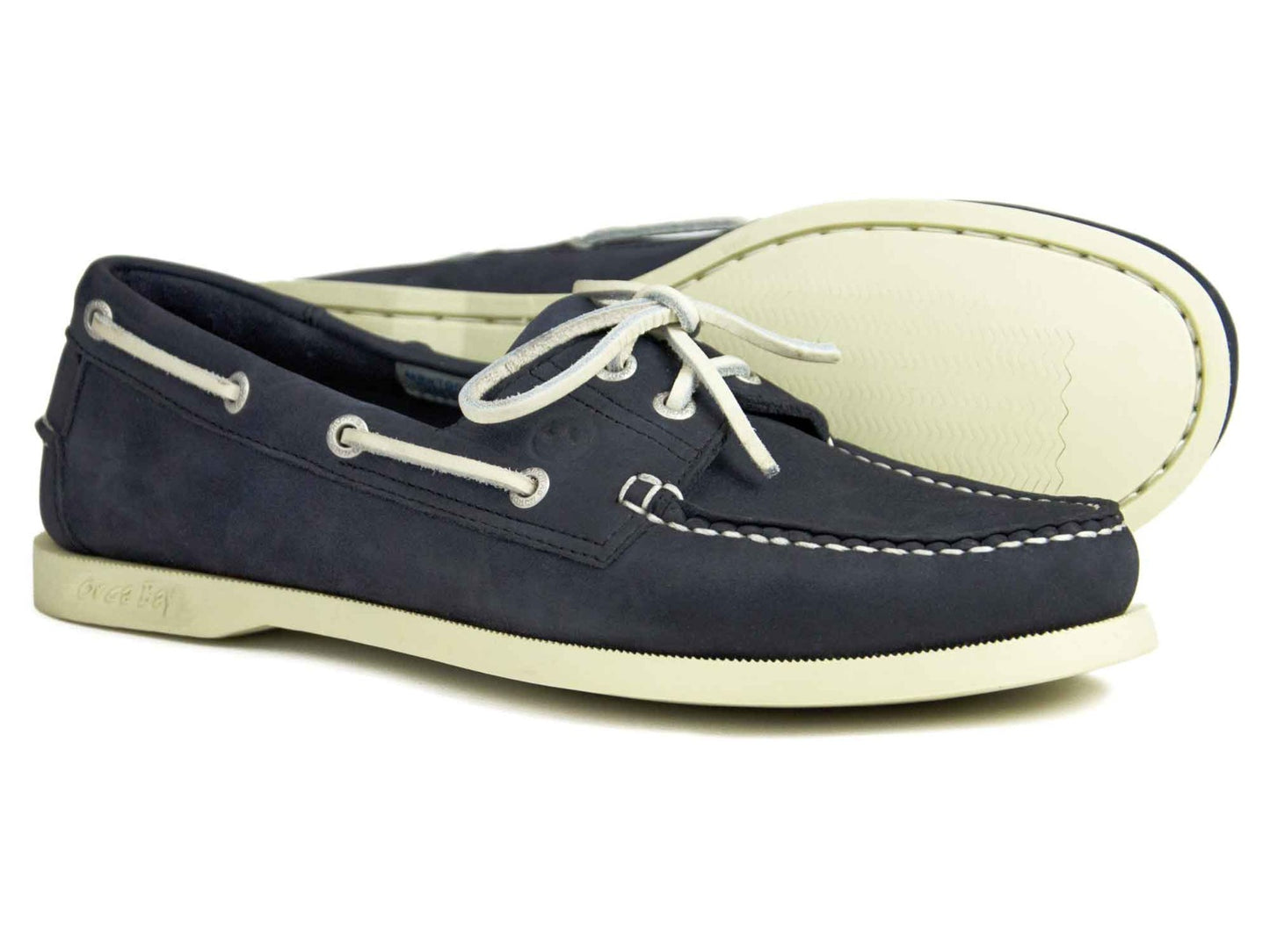 SANDUSKY Mens Indigo Deck Shoe by Orca Bay