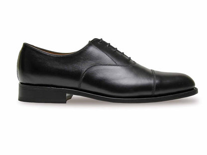 STOCKHOLM Mens Black Calf Oxford by Sanders