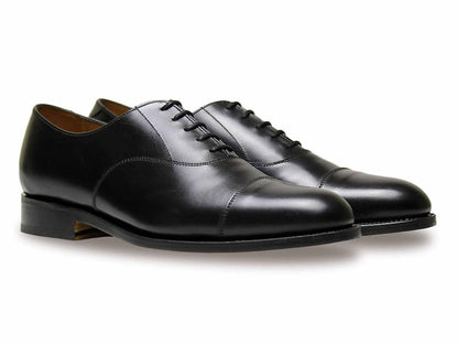 STOCKHOLM Mens Black Calf Oxford by Sanders