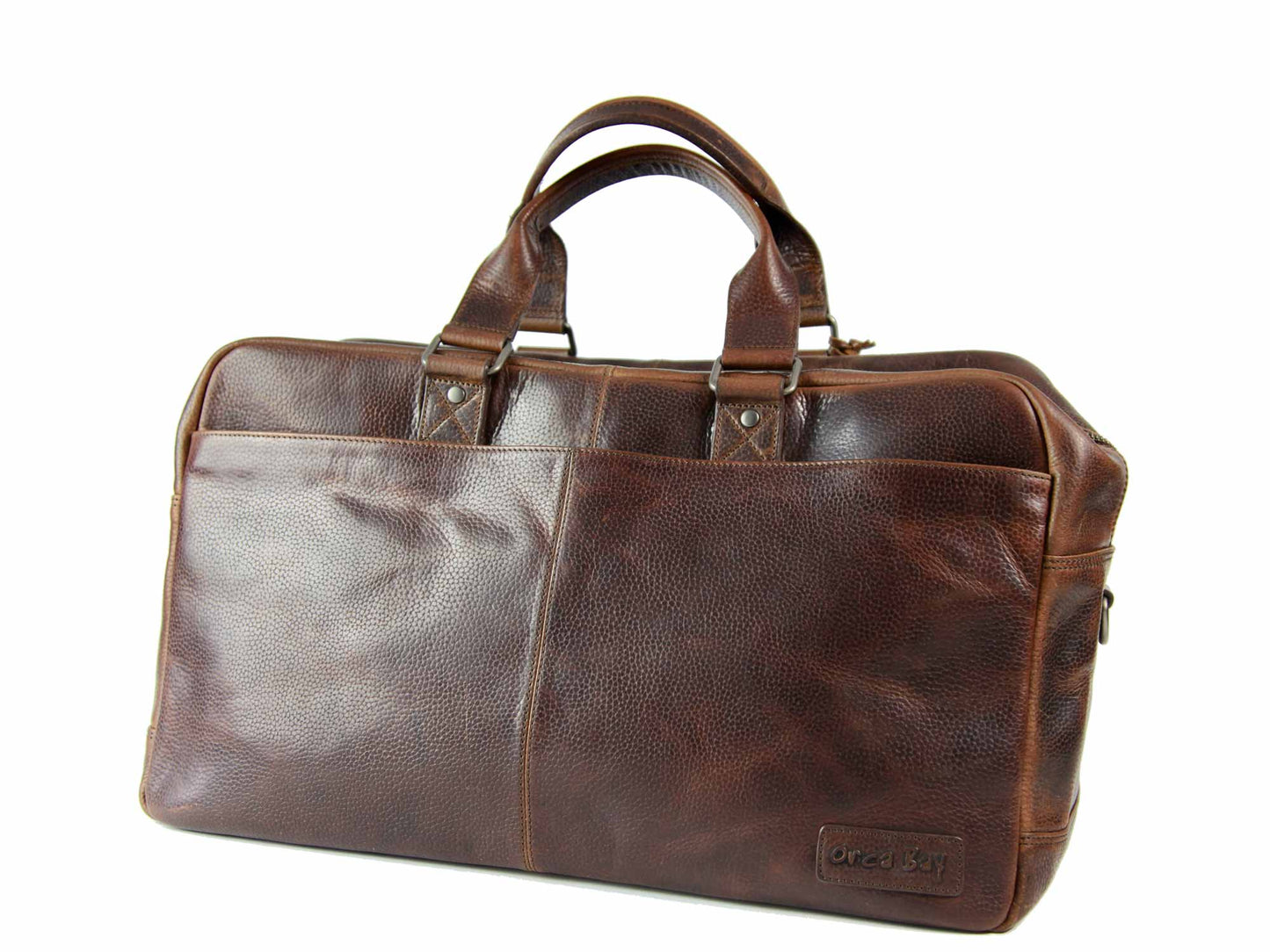 TURVILLE Weekender - Dark Brown Leather Bag