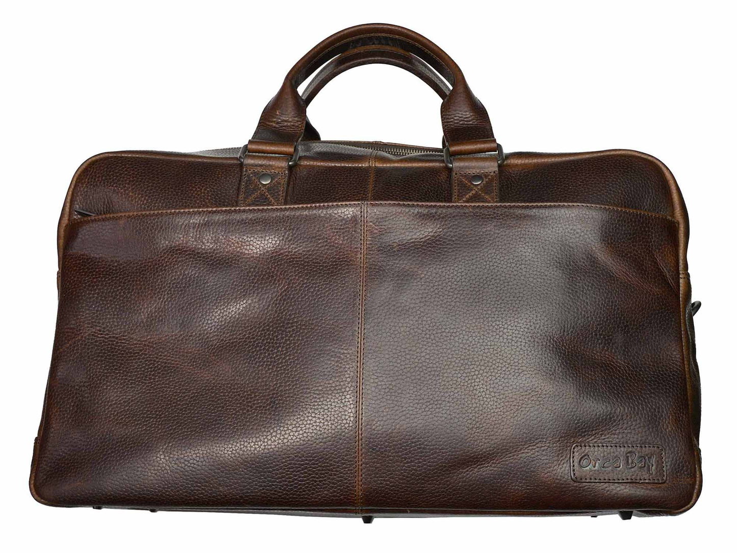 TURVILLE Weekender - Dark Brown Leather Bag