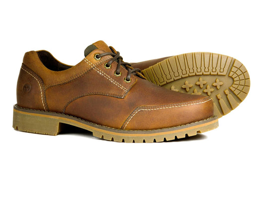 WINDERMERE Mens havana leather Walking Shoe by Orca Bay