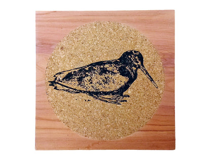 Woodcock Drink Coaster